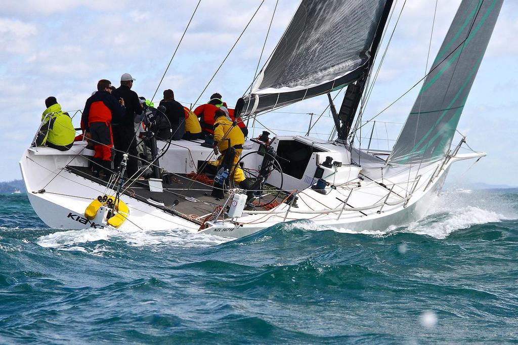 Kia Kaha - Start of Coastal Classic 2013, Waitemata Harbour, October 25, 2013 © Richard Gladwell www.photosport.co.nz